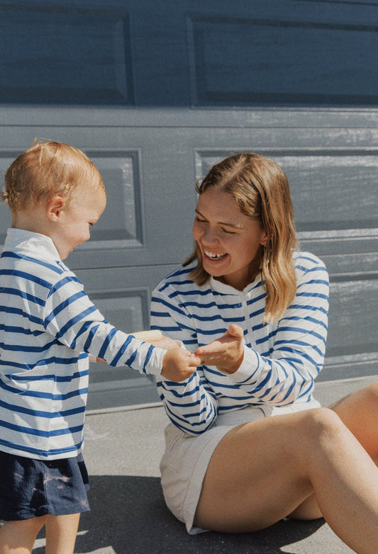family enjoying outdoor lifestyle wearing UPF sunwear