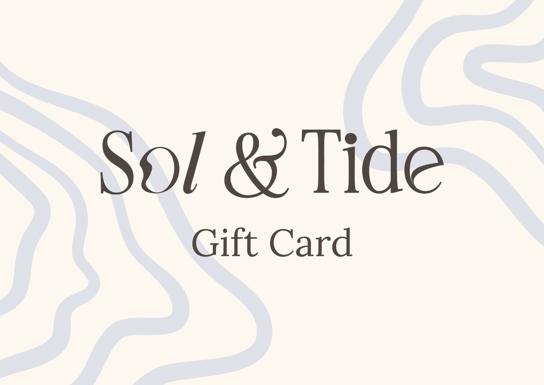 Sol & Tide Gift Card