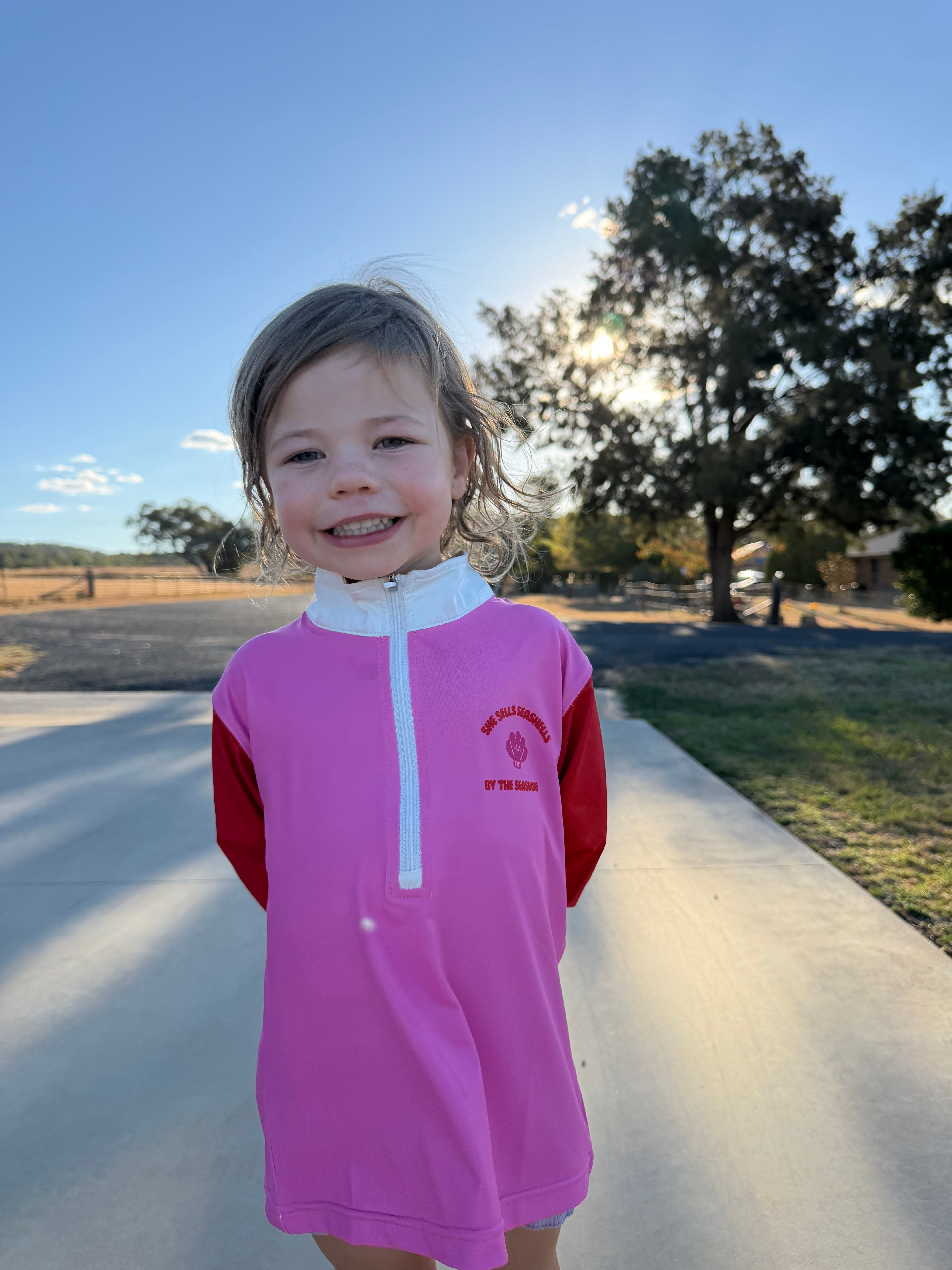 Seashells | Kid's UPF 50+ Sun Shirt