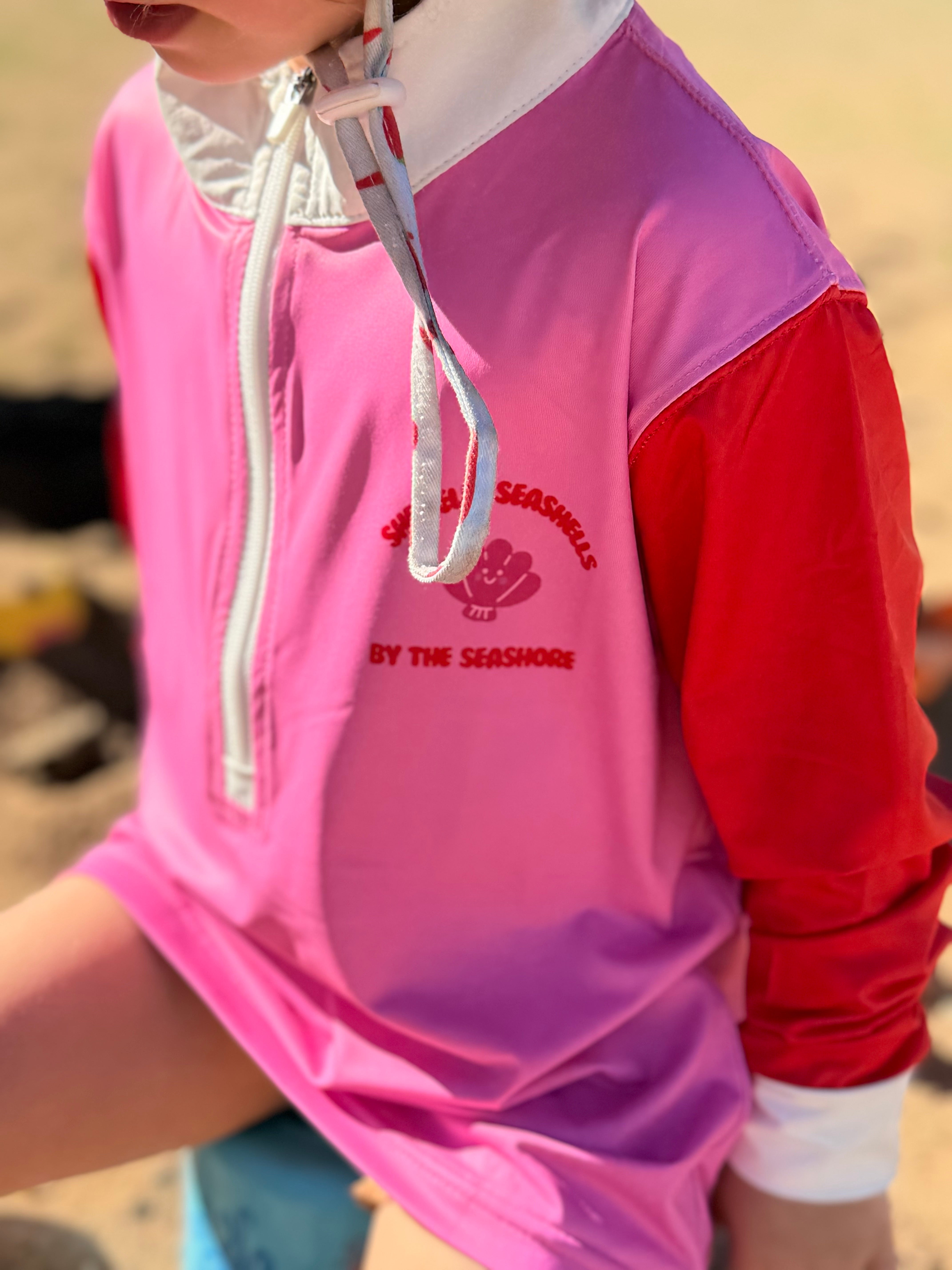 Seashells | Kid's UPF 50+ Sun Shirt