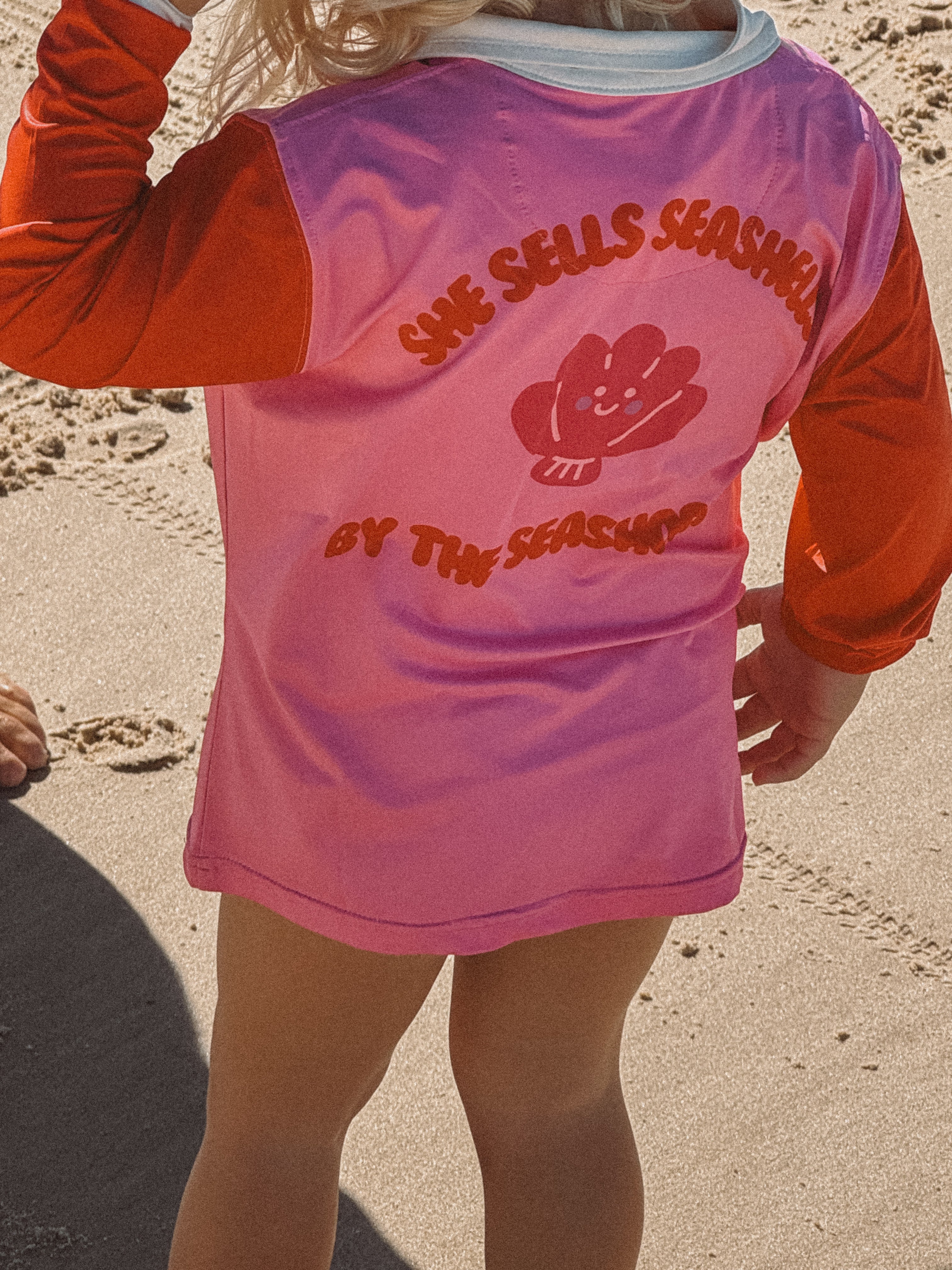 Seashells | Kid's UPF 50+ Sun Shirt
