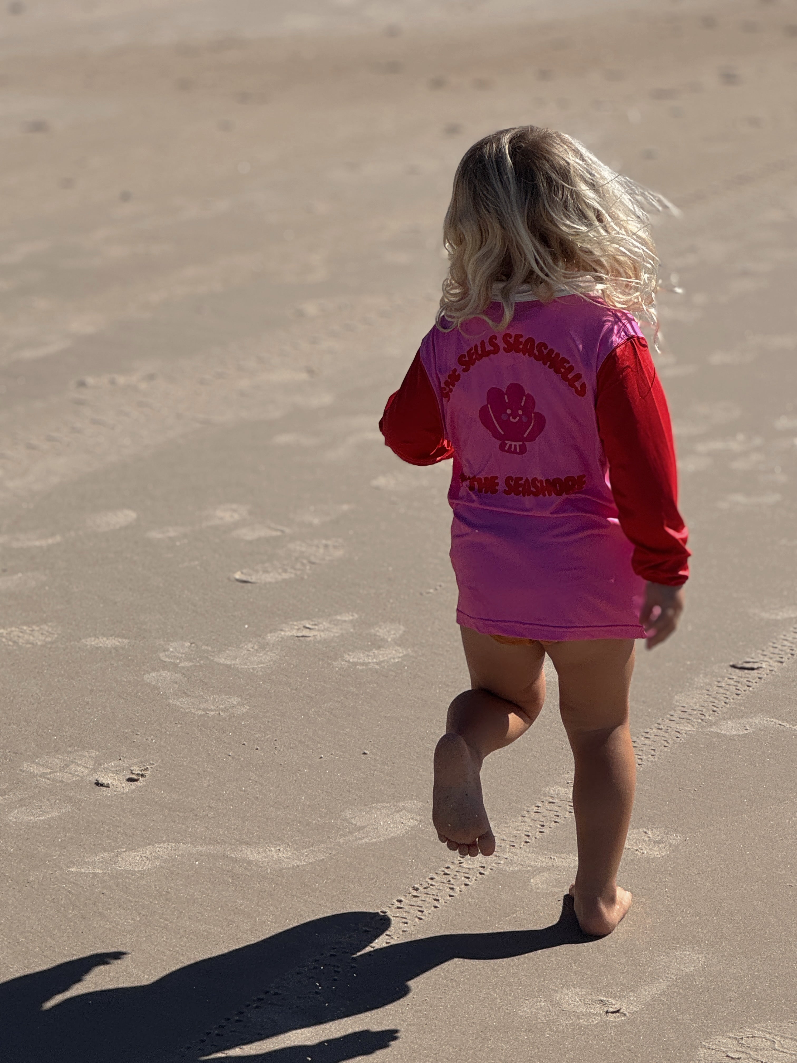 Seashells | Kid's UPF 50+ Sun Shirt